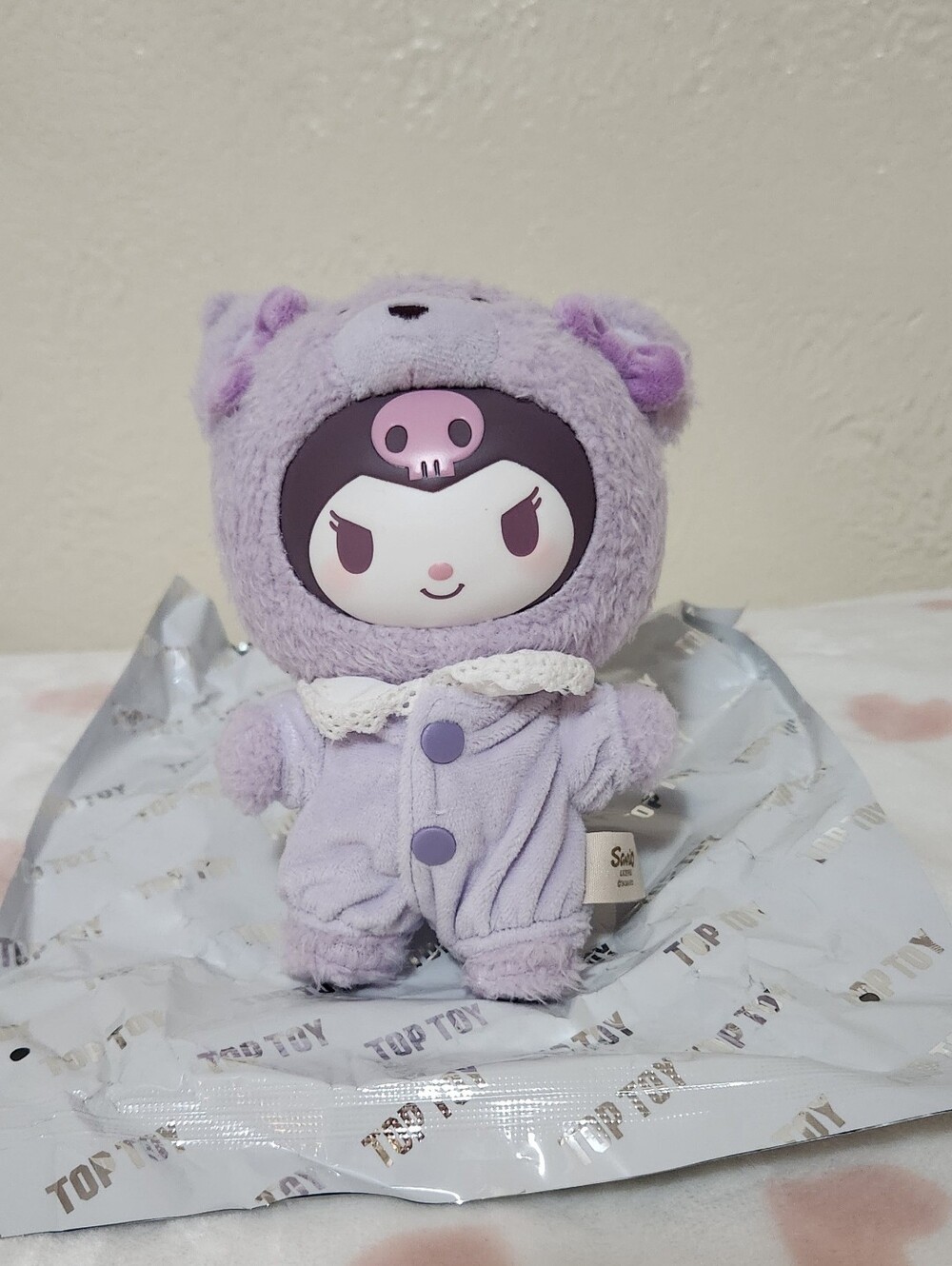 Kuromi Latte Baby Plush Keychain